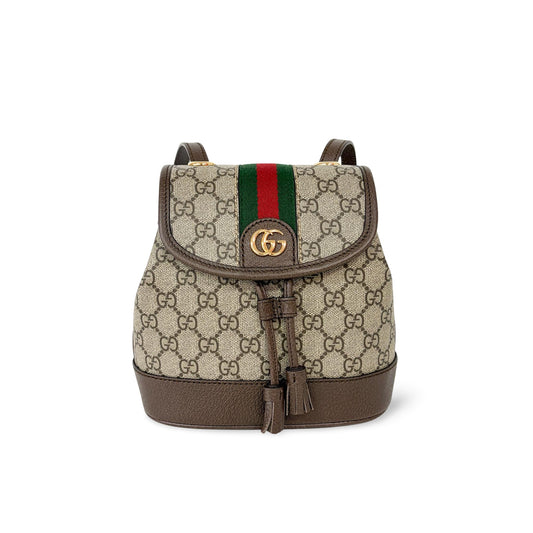 Gucci Ophidia GG Small Backpack Brown