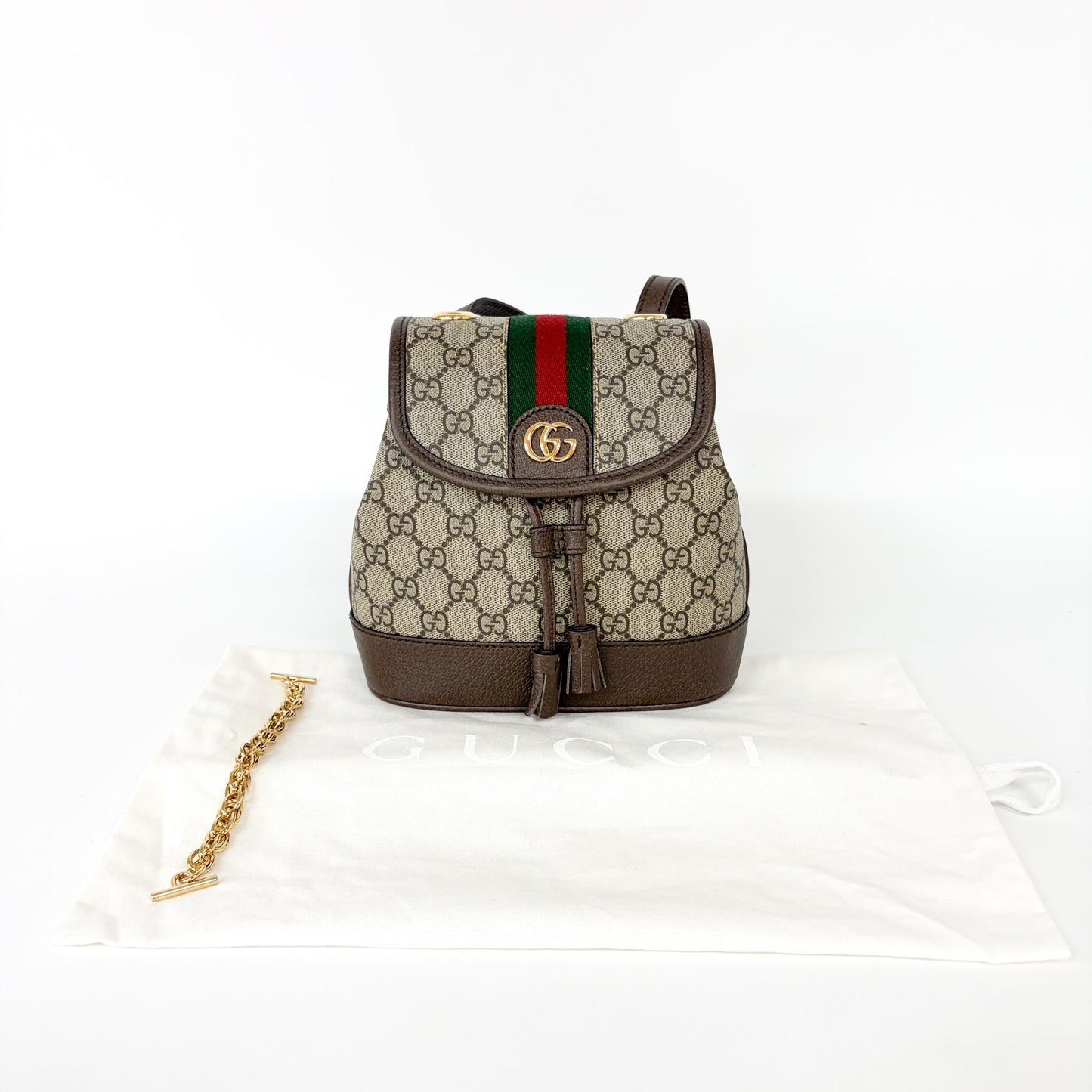Gucci Ophidia GG Small Backpack Brown