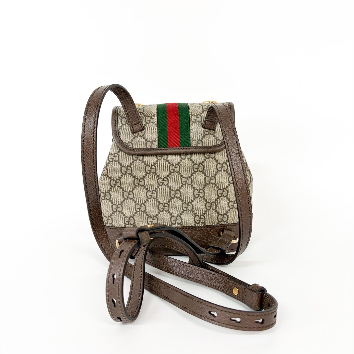 Gucci Ophidia GG Small Backpack Brown