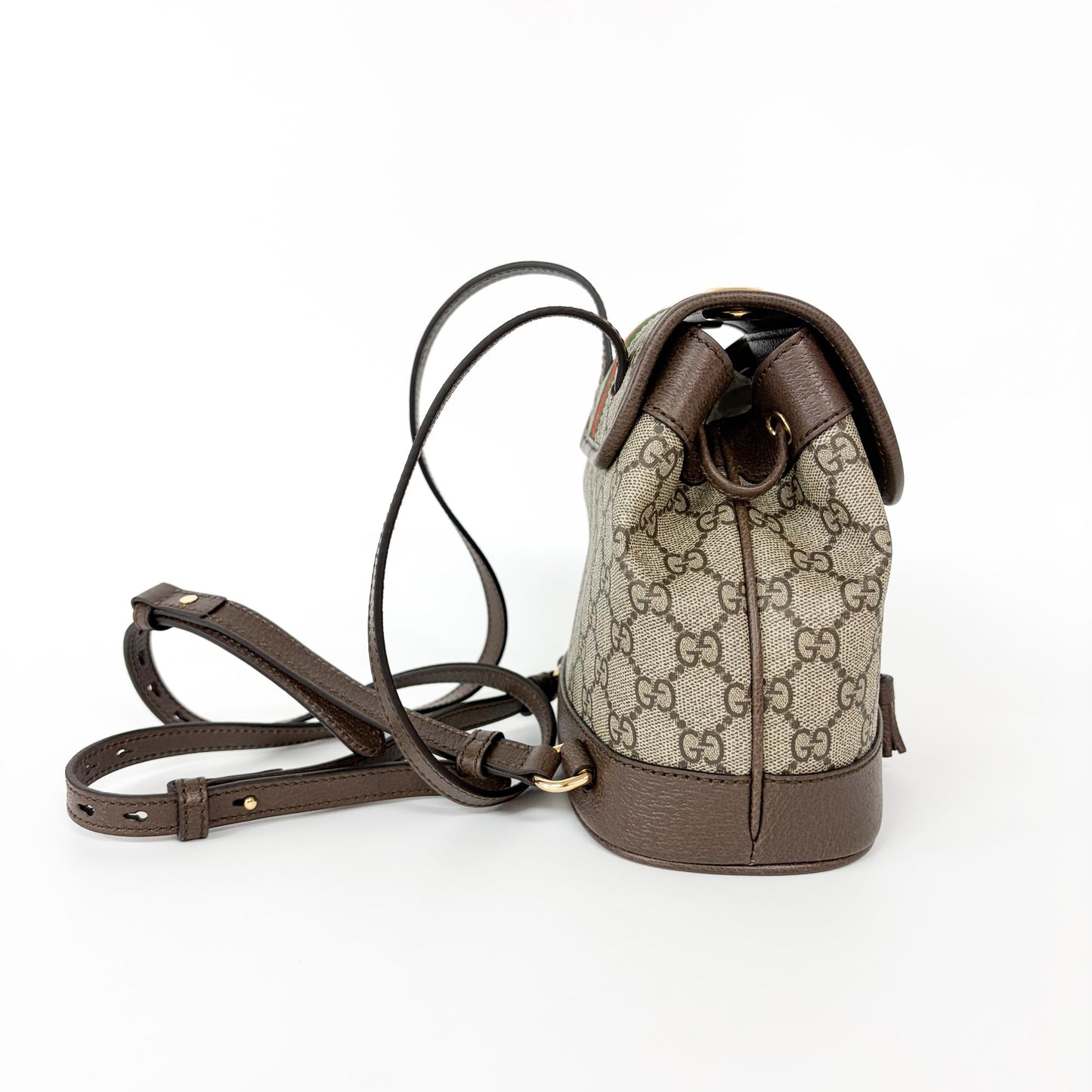 Gucci Ophidia GG Small Backpack Brown