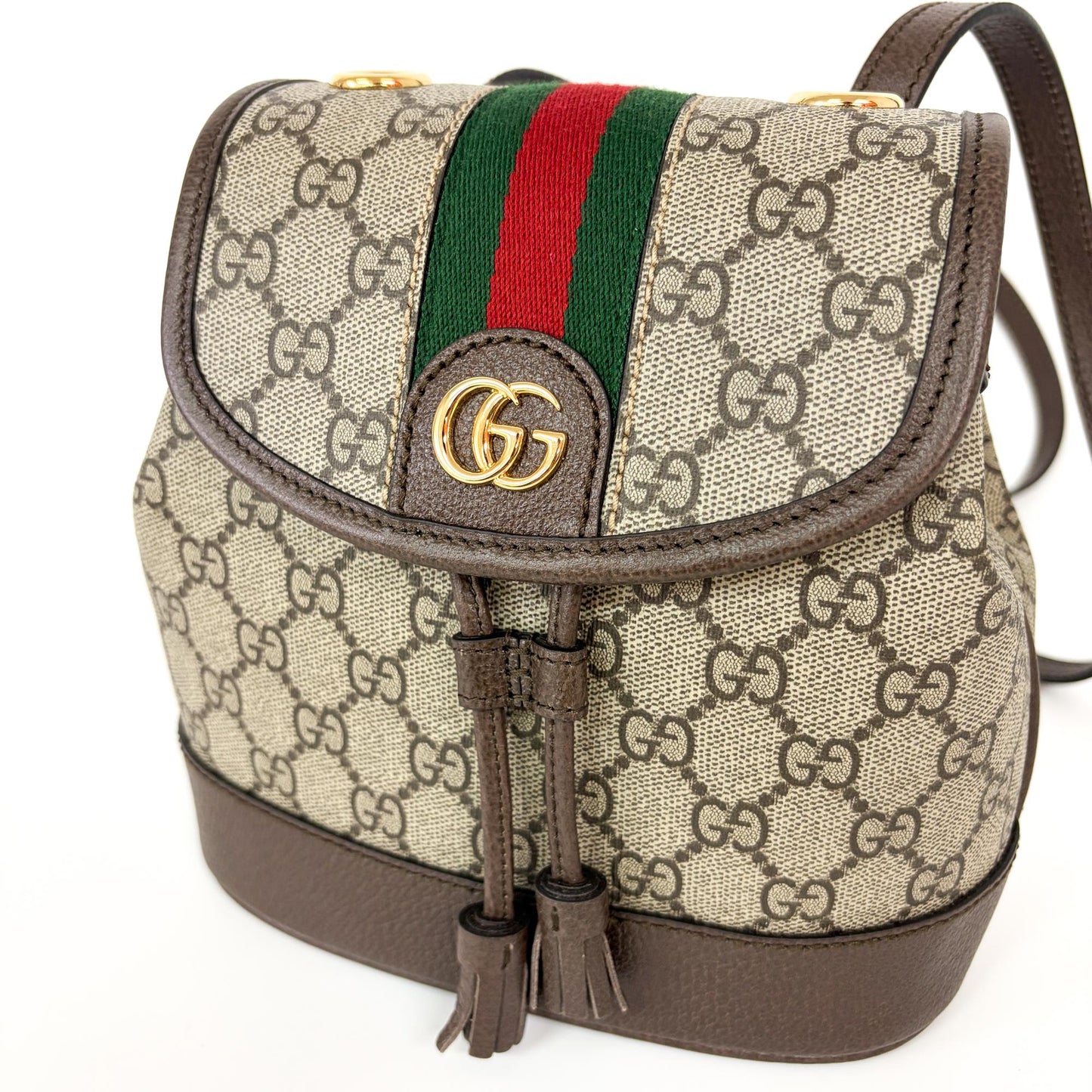 Gucci Ophidia GG Small Backpack Brown