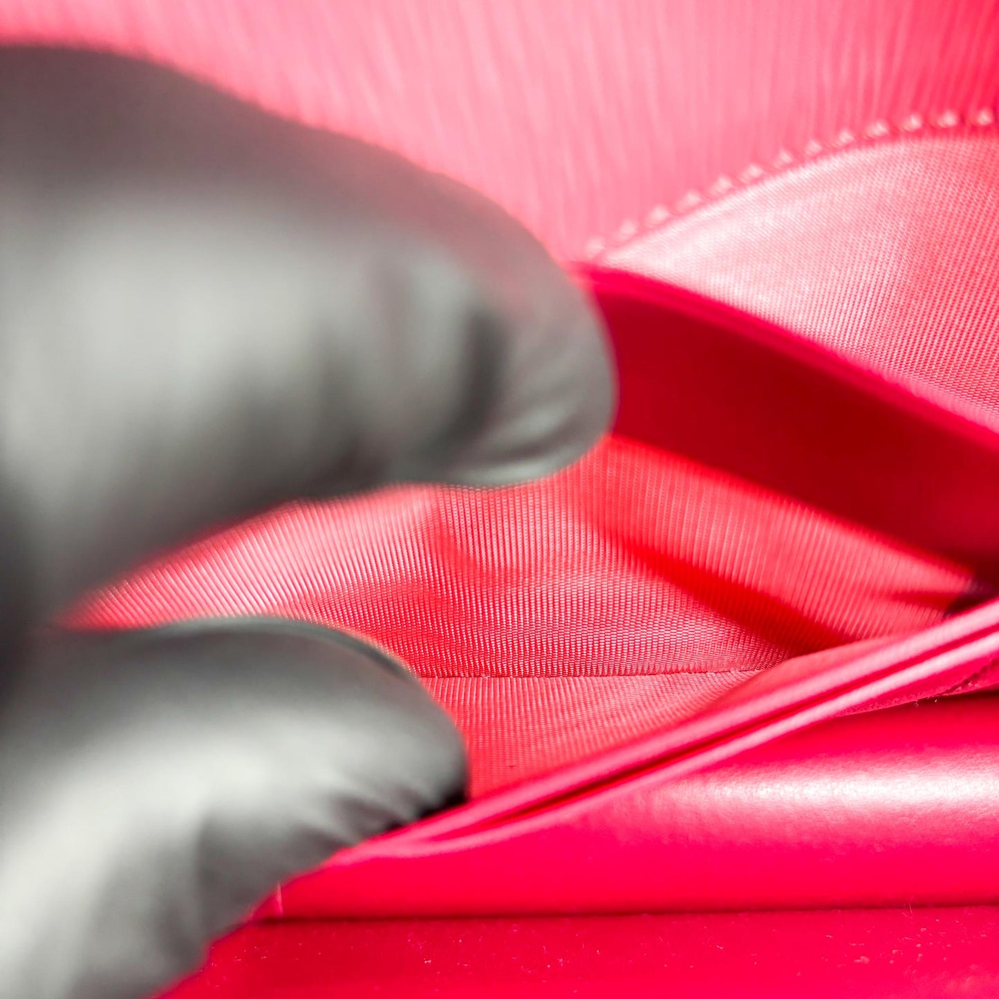 Prada Vitello Move Flap Shoulder Bag Red