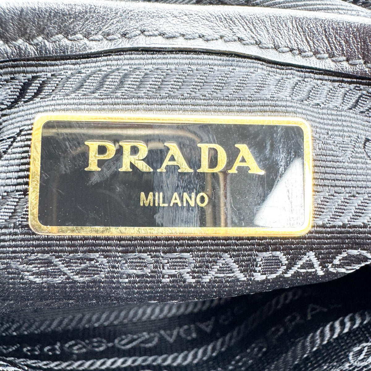 Prada Tessuto Tote Bag Black