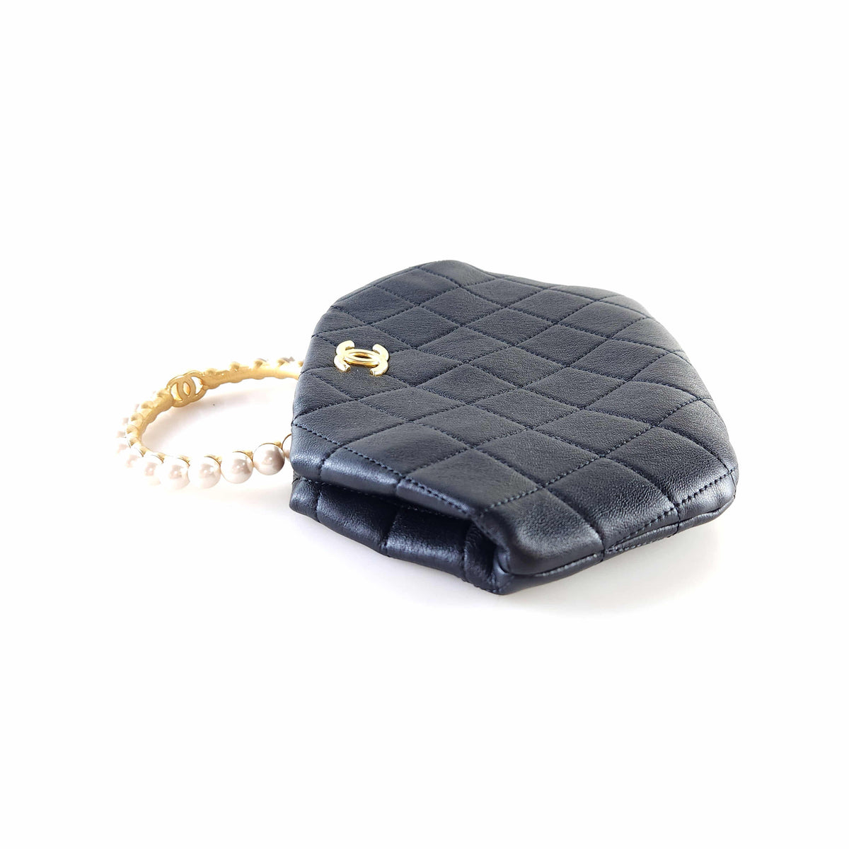 Pearl Handle Pouch Tote Bag AS2609