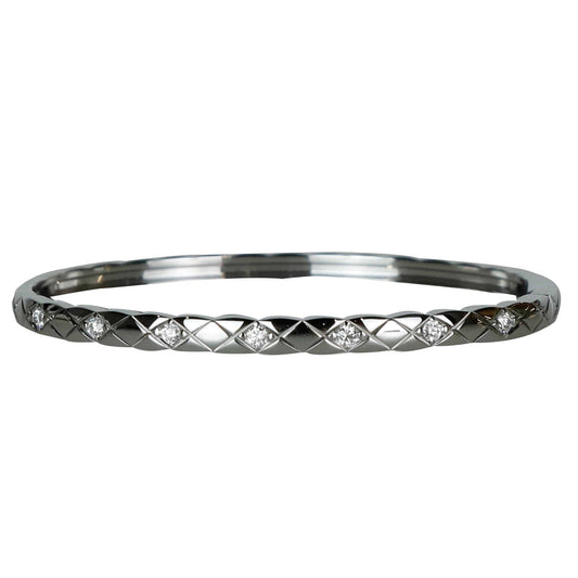 XS Coco Crush Diamond White Gold Bracelet J12328