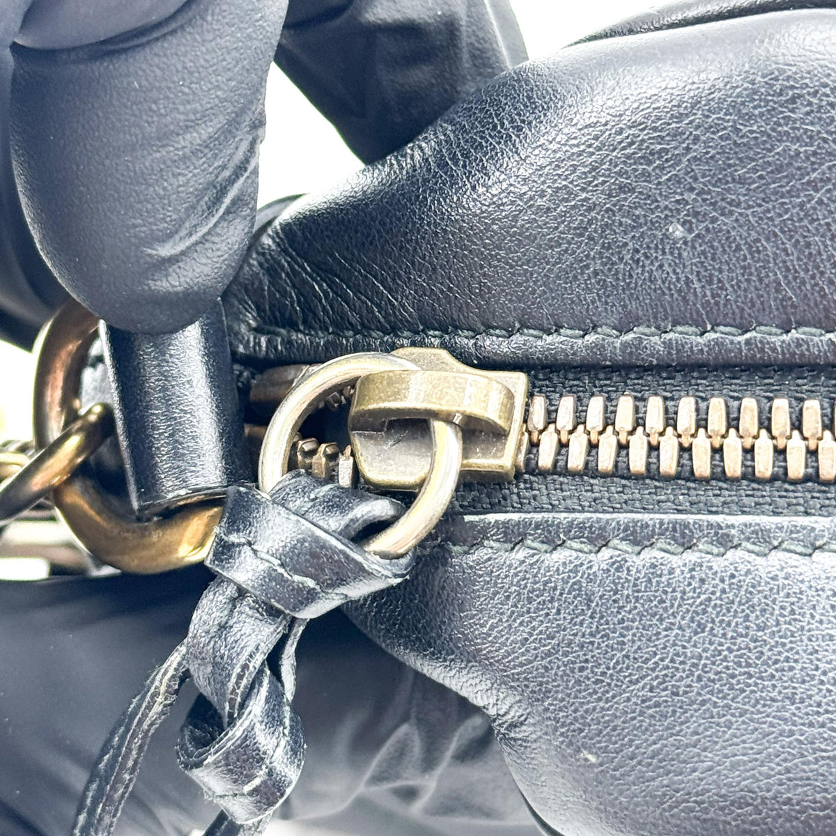 Gucci GG Marmont Matelassé Mini Crossbody Bag Gold Hardware Black