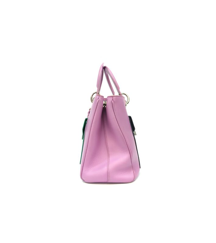 Dior Purple Black Tote