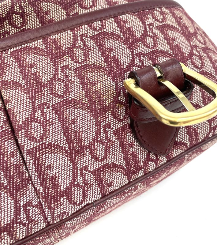 Dior Red Oblique Shoulder Bag