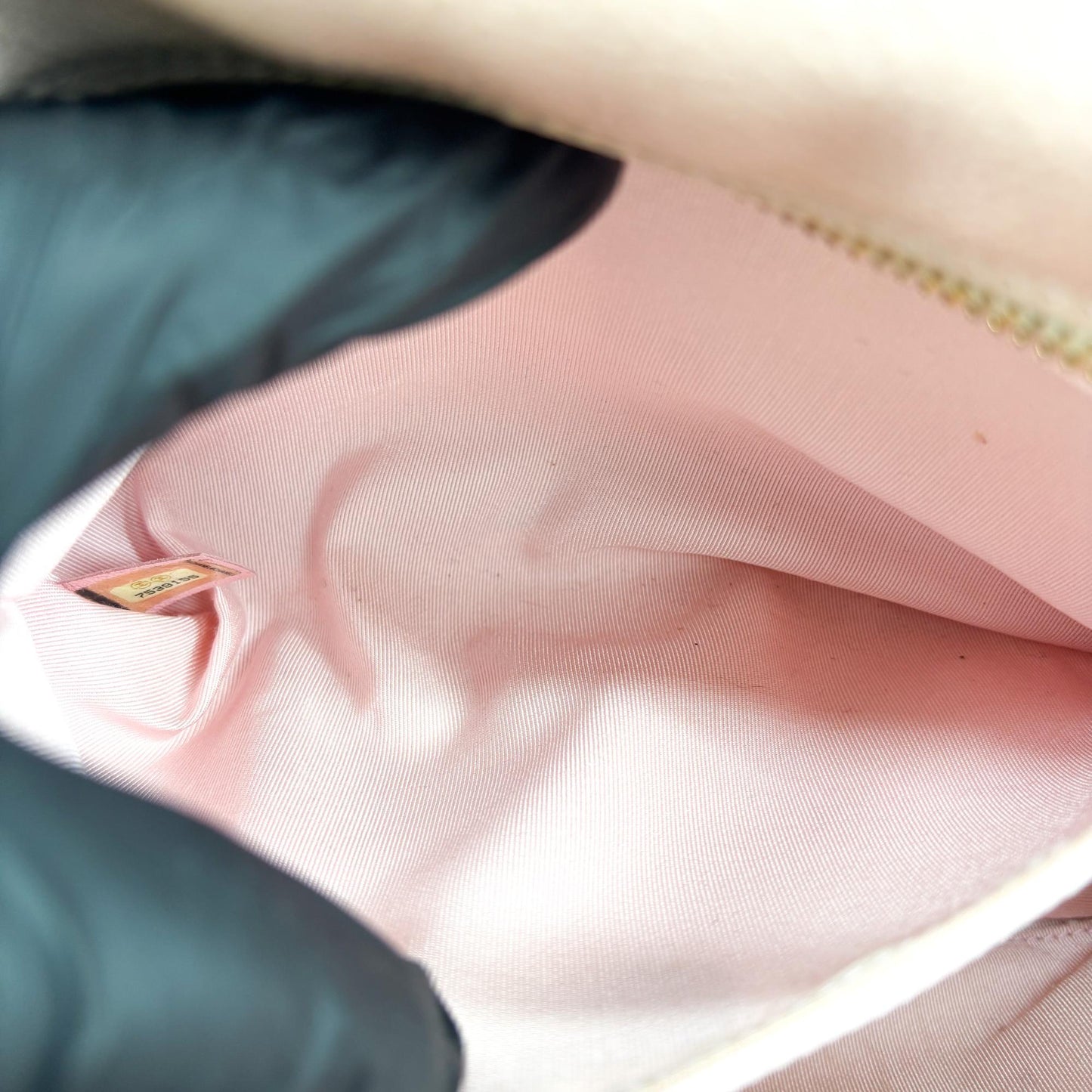 Chanel Quilted Caviar Petite Shopping Tote Bag Pink with Gold Hardware
