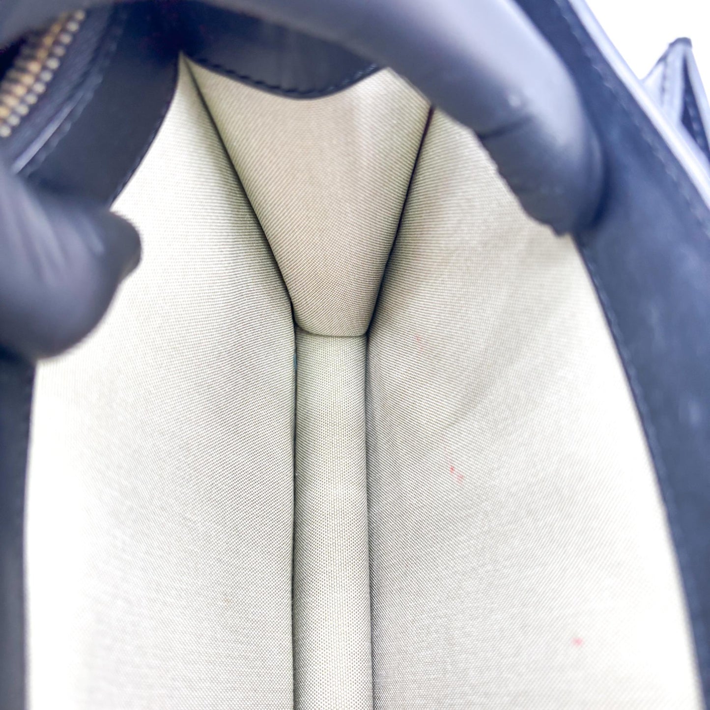 Sac porté épaule Marni Medium Trunk bleu marine