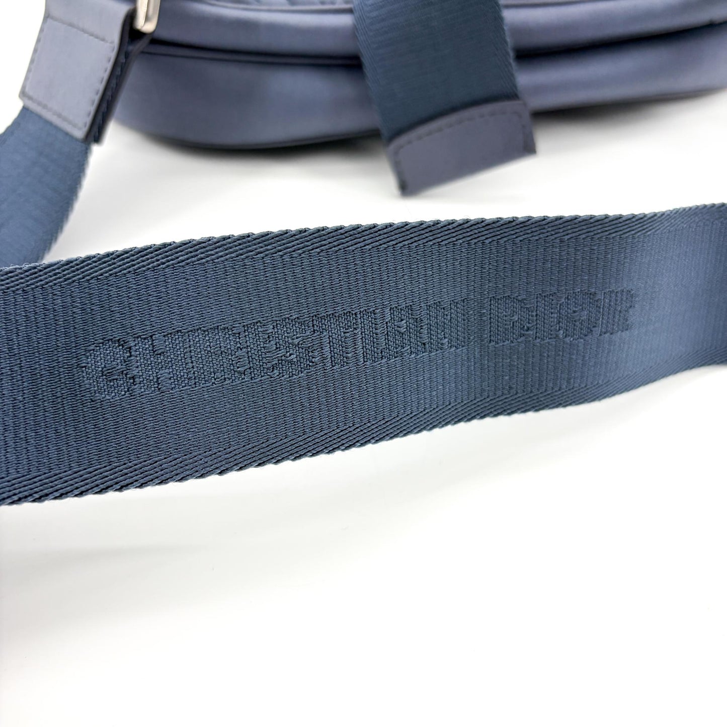 Dior Saddle Bag Navy Oblique Technical Fabric