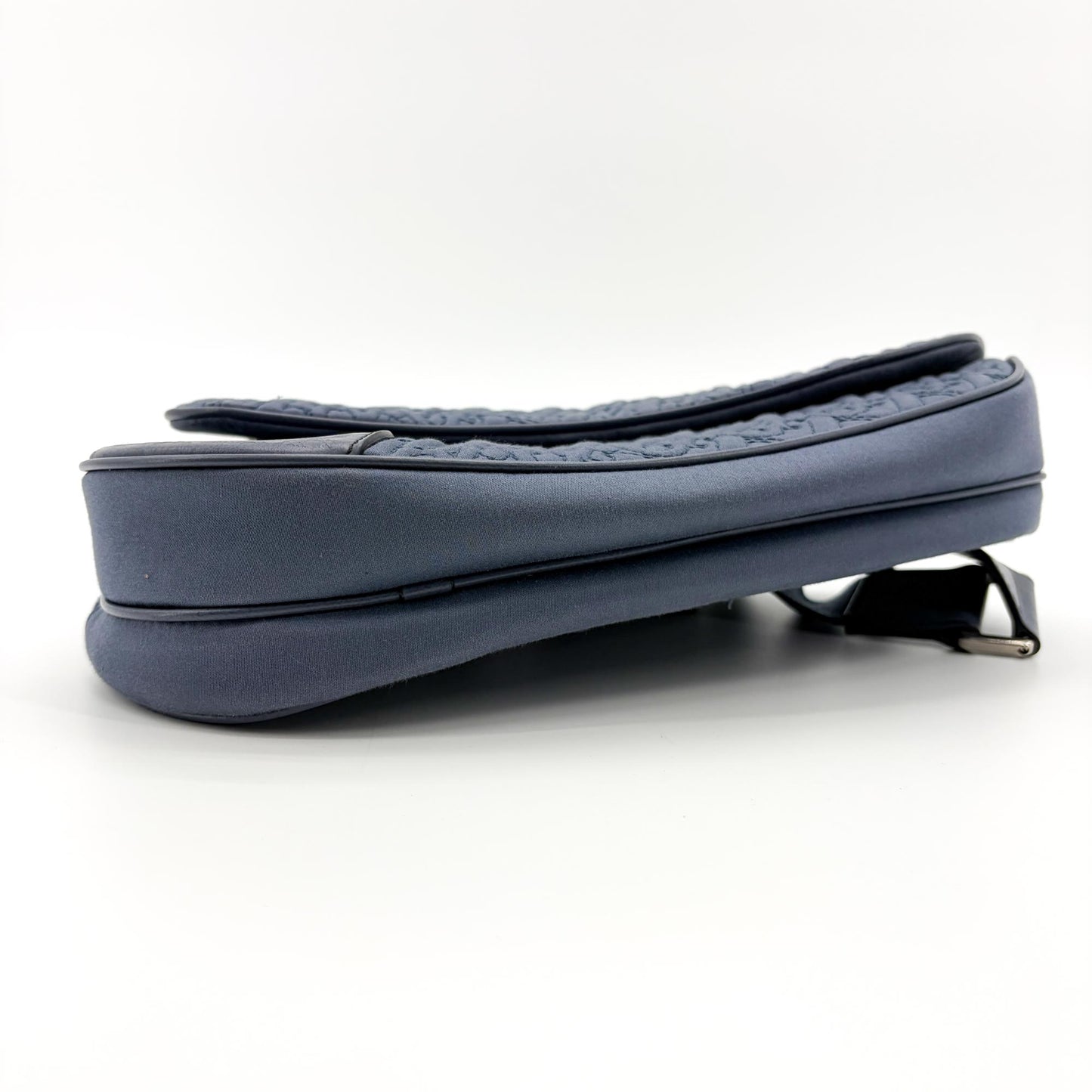 Dior Saddle Bag Navy Oblique Technical Fabric