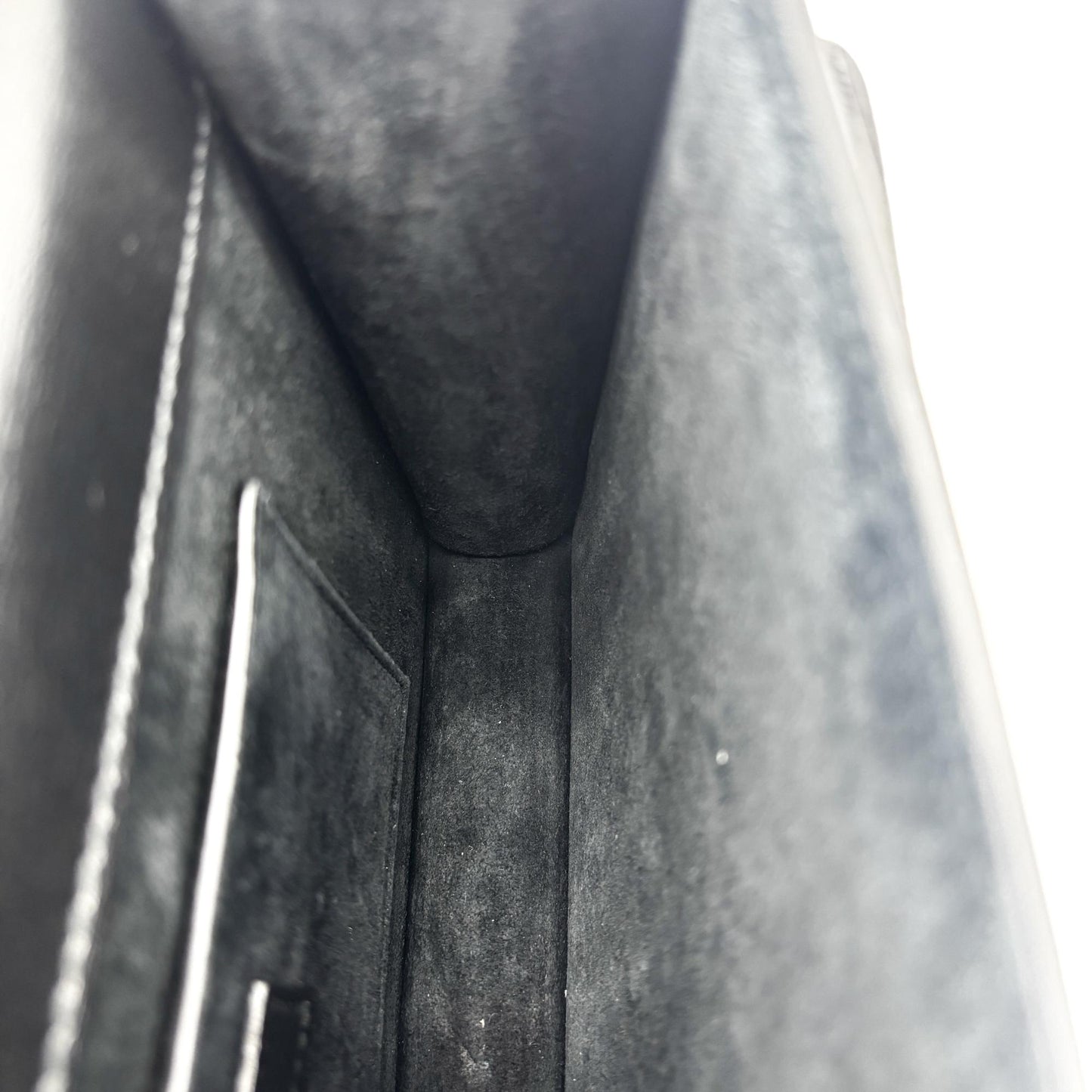 Saint Laurent Medium Sunset Top Handle Bag Black