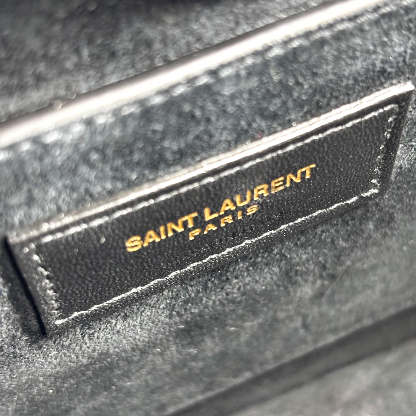 Saint Laurent Medium Sunset Top Handle Bag Black