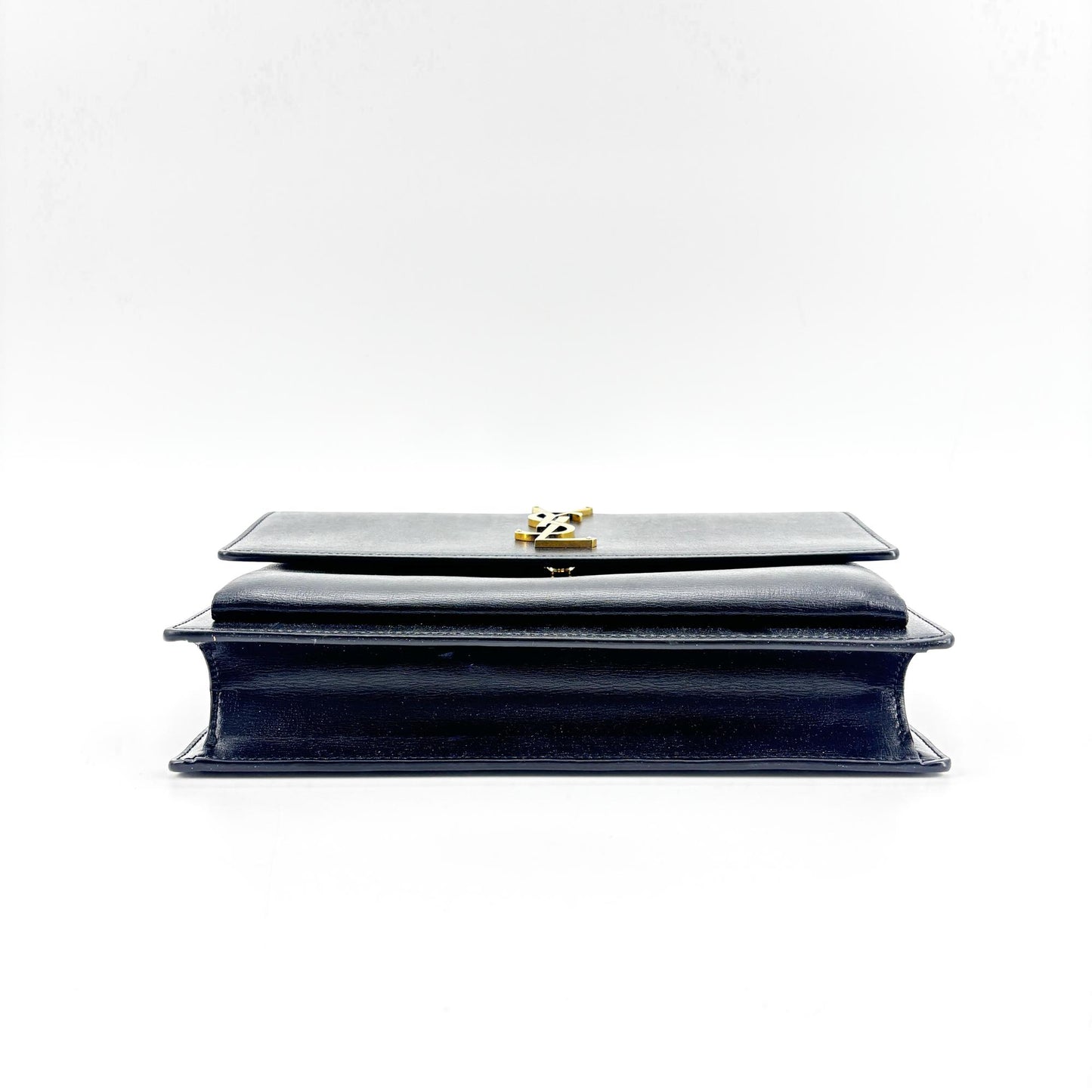 Saint Laurent Medium Sunset Top Handle Bag Black