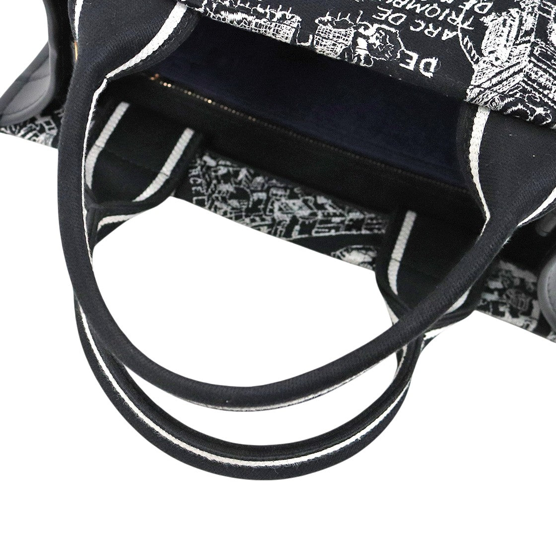 Dior Small Plan de Paris Leather Book Tote