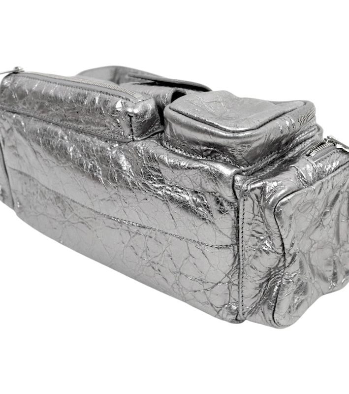 Balenciaga Silver Super Vigi XS