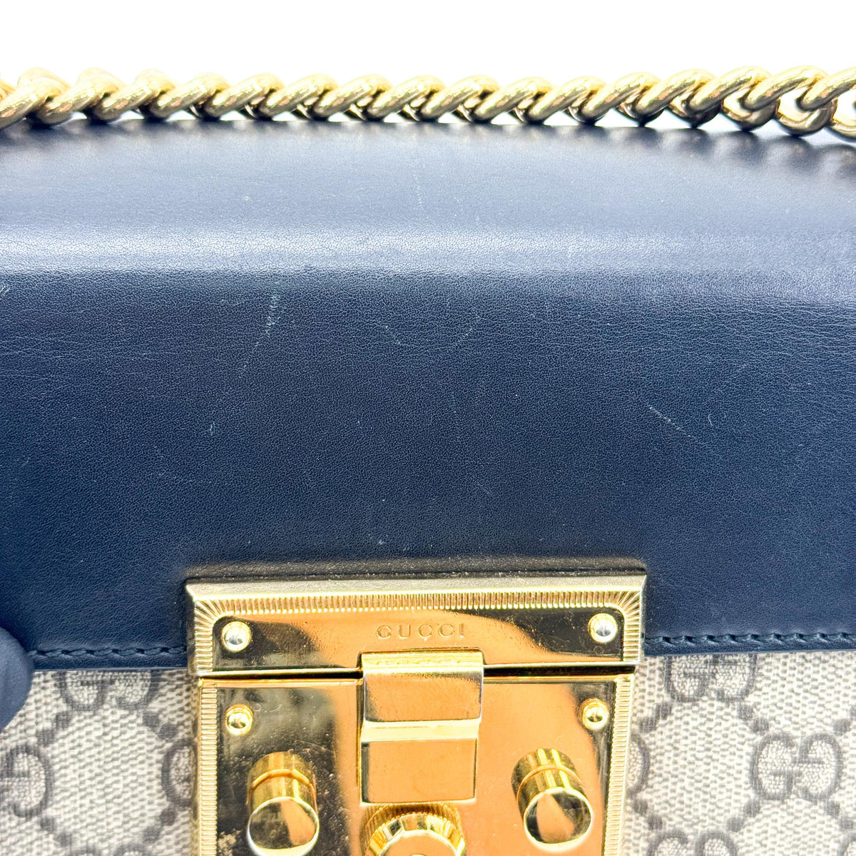 Gucci Padlock GG Small Crossbody Bag Black