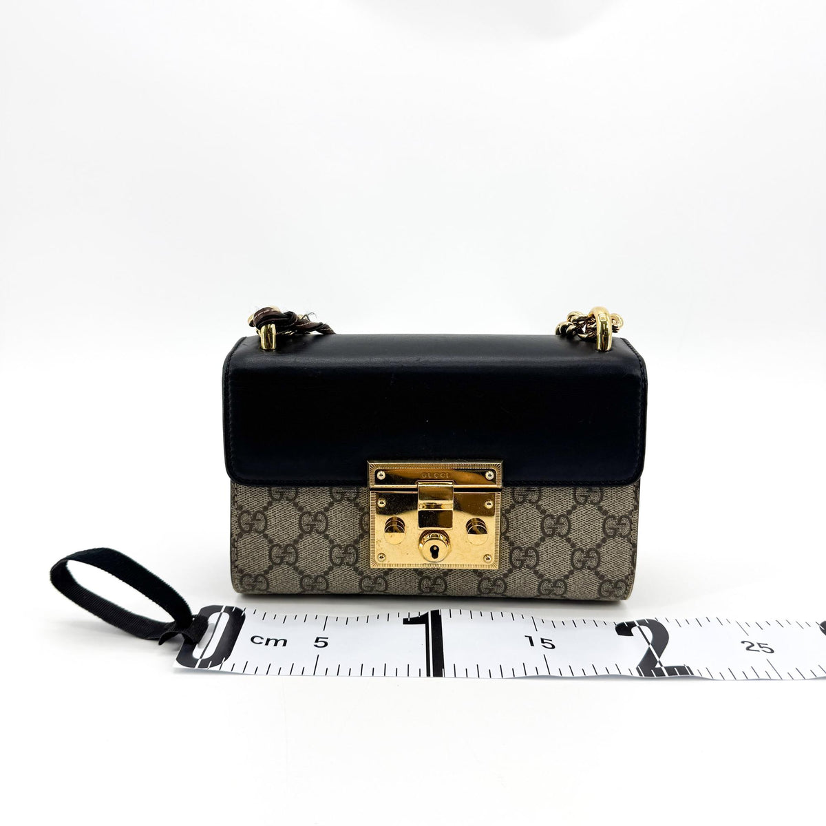 Gucci Padlock GG Small Crossbody Bag Black