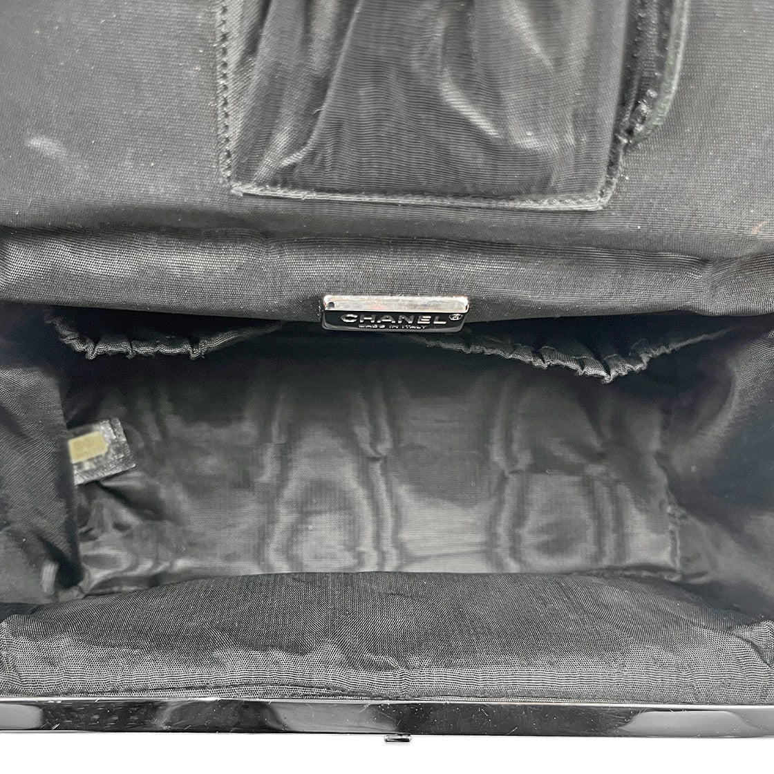 Chanel Tweed Checkerboard Vanity Bag