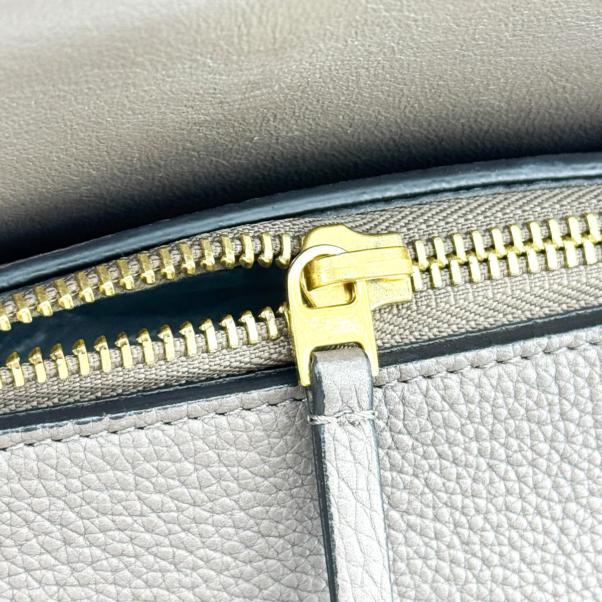 Line Grained Calfskin Belt Bag