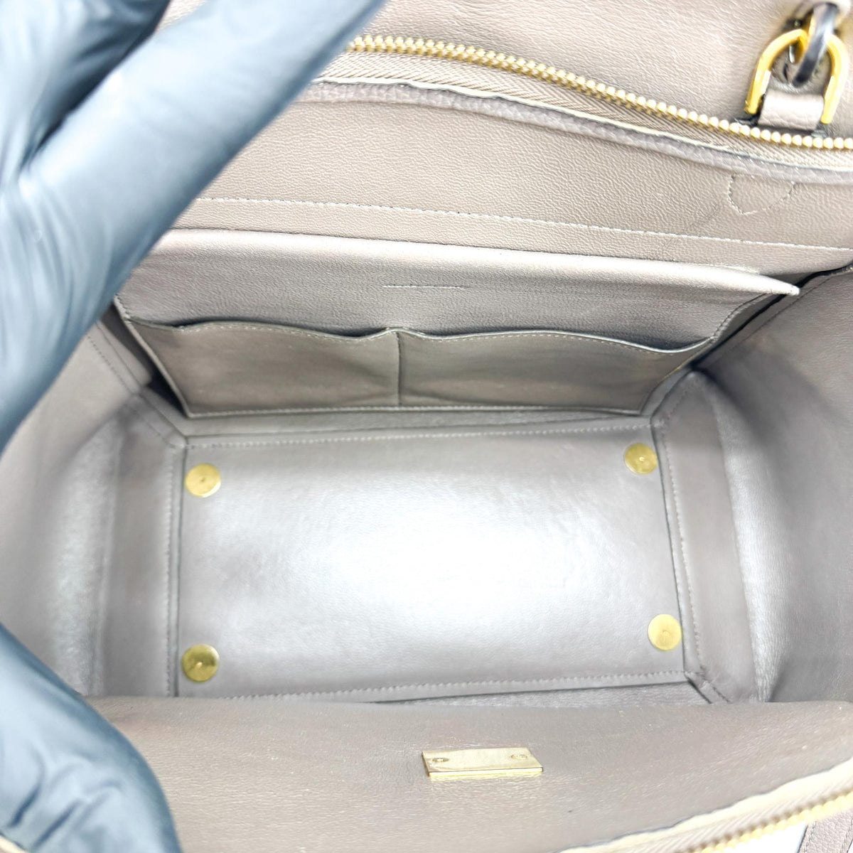 Line Grained Calfskin Belt Bag