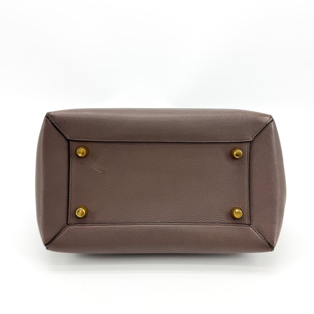 Line Grained Calfskin Belt Bag