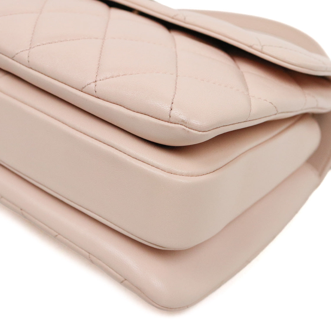 Chanel Small Pink-Beige Trenti CC Shoulder Bag