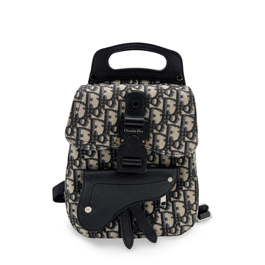 Dior Saddle Gallop Backpack Oblique