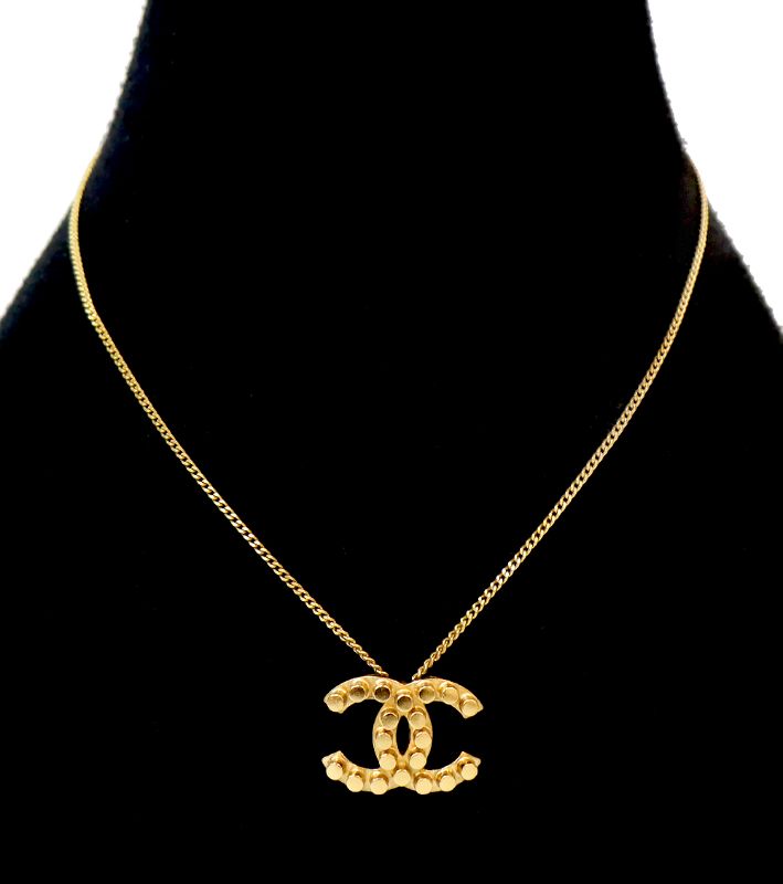 Chanel CC Gold Necklace