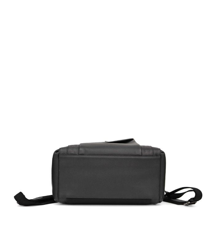 Dior Black Leather Saddle Backpack