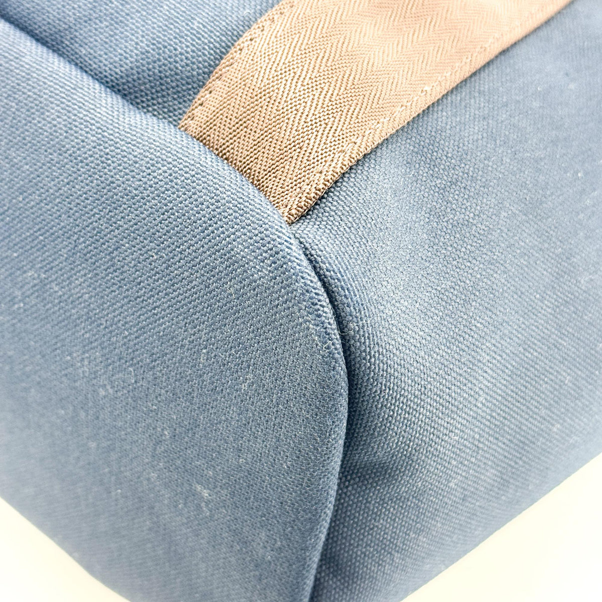 Hermès Grooming Bag Navy Brown