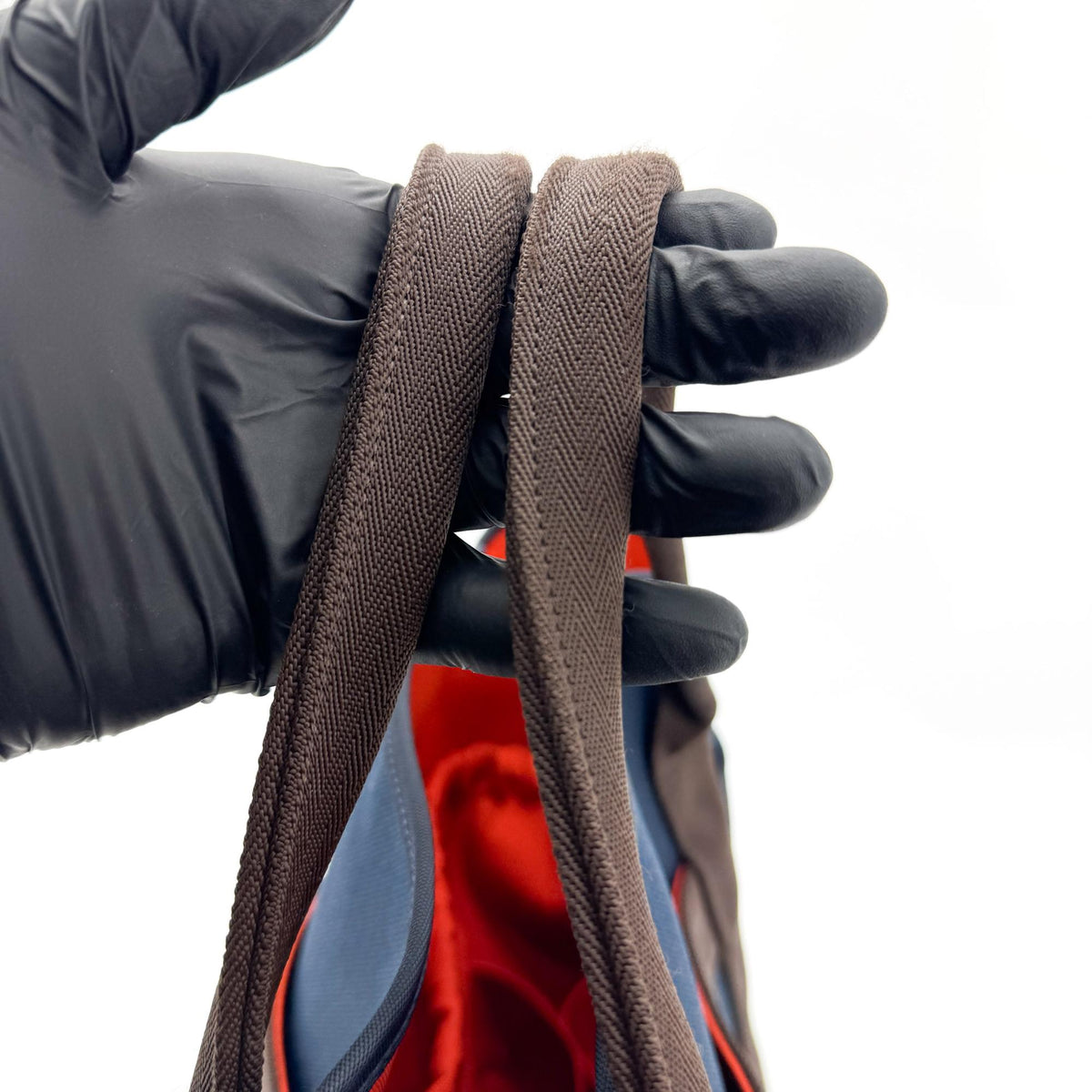 Hermès Grooming Bag Navy Brown