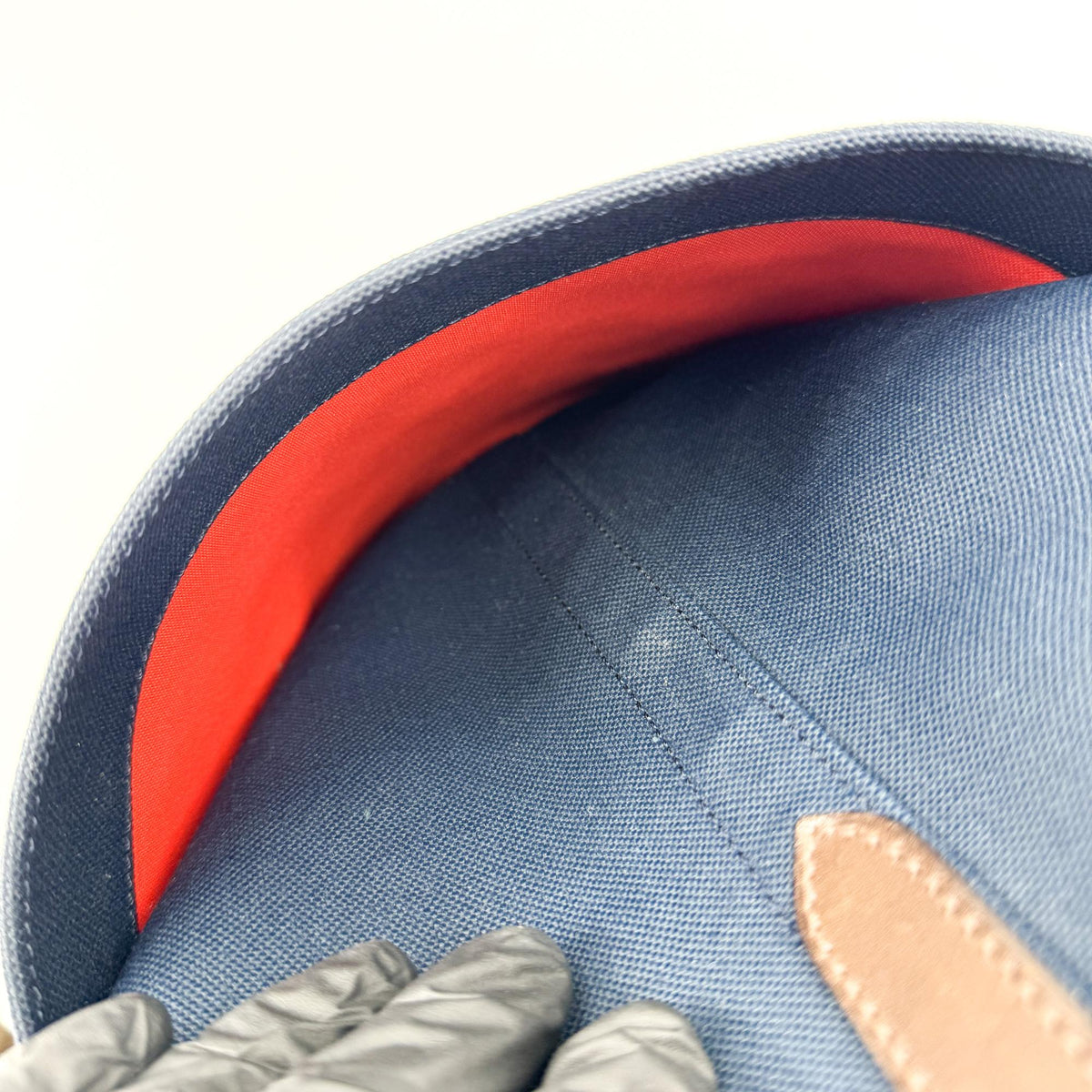 Hermès Grooming Bag Navy Brown