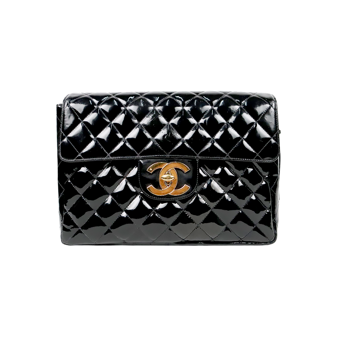 Chanel Black Faden Big CC Backpack