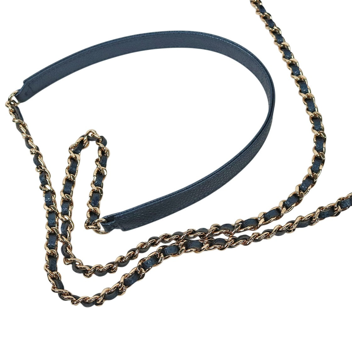 Chanel Navy Caviar WOC