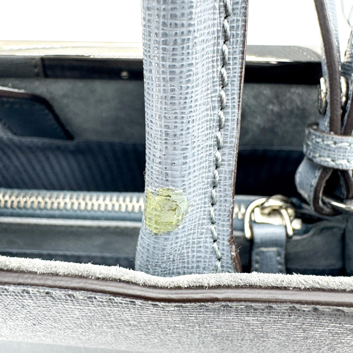Fendi Toujours Tote Bag Blue Gray