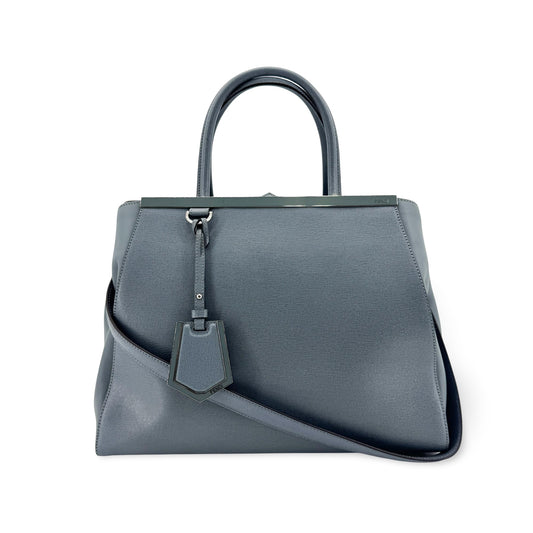 Fendi Toujours Tote Bag Blue Gray