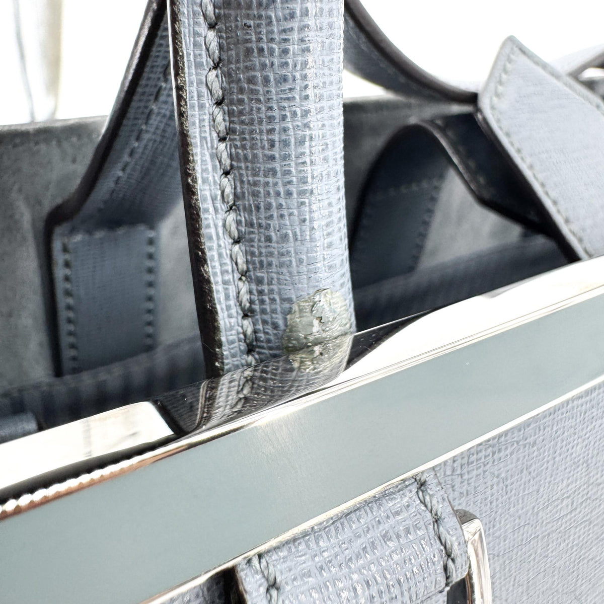 Fendi Toujours Tote Bag Blue Gray