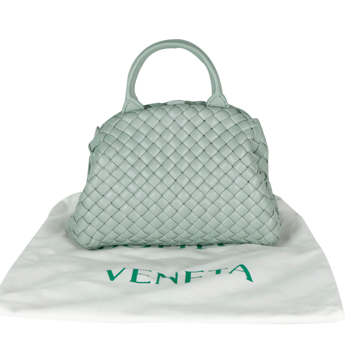 Mini Padded Napa Top Handle Shoulder Bag 709465