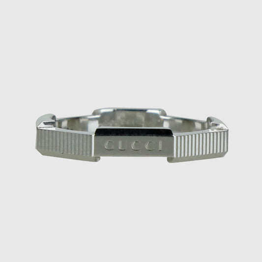 19 Link to Love White Gold Ring
