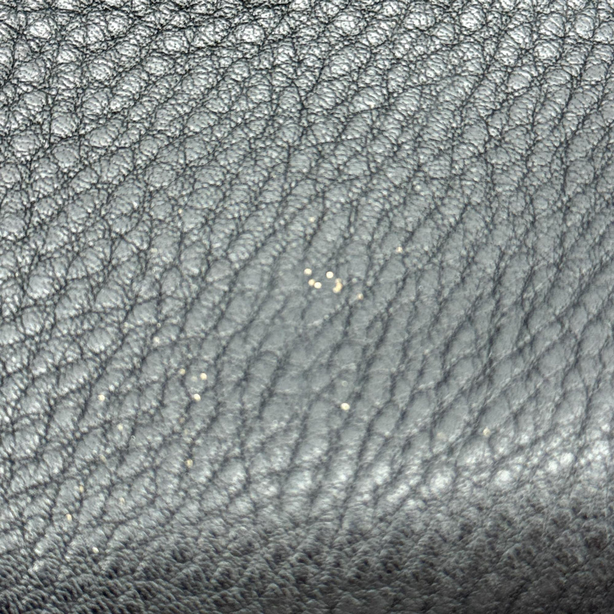 Prada Vitello Daino Tote Bag Black with Gold Hardware