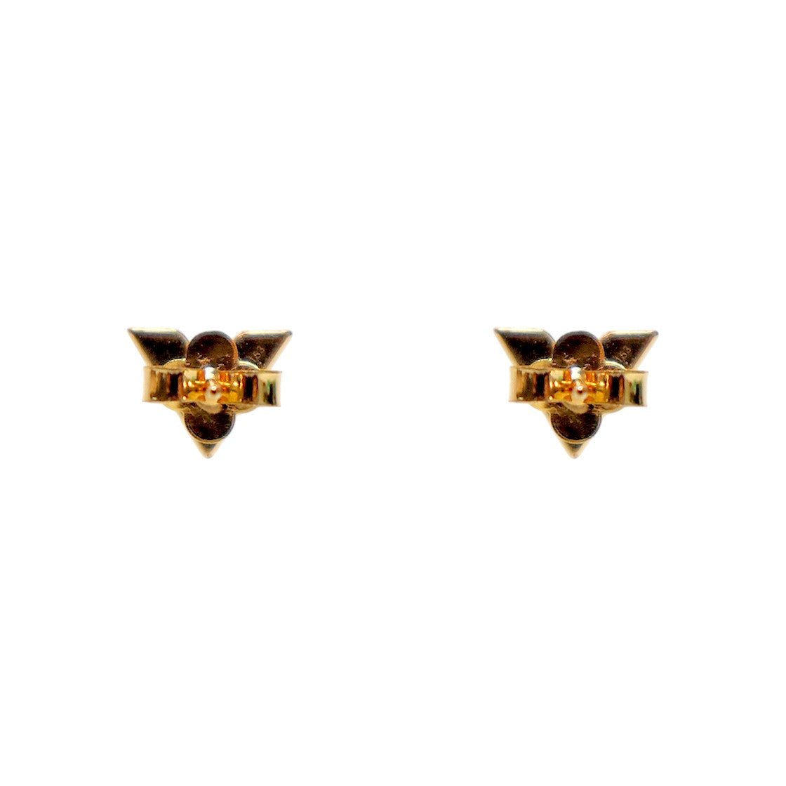 Louis Vuitton Essential V Gold Earrings
