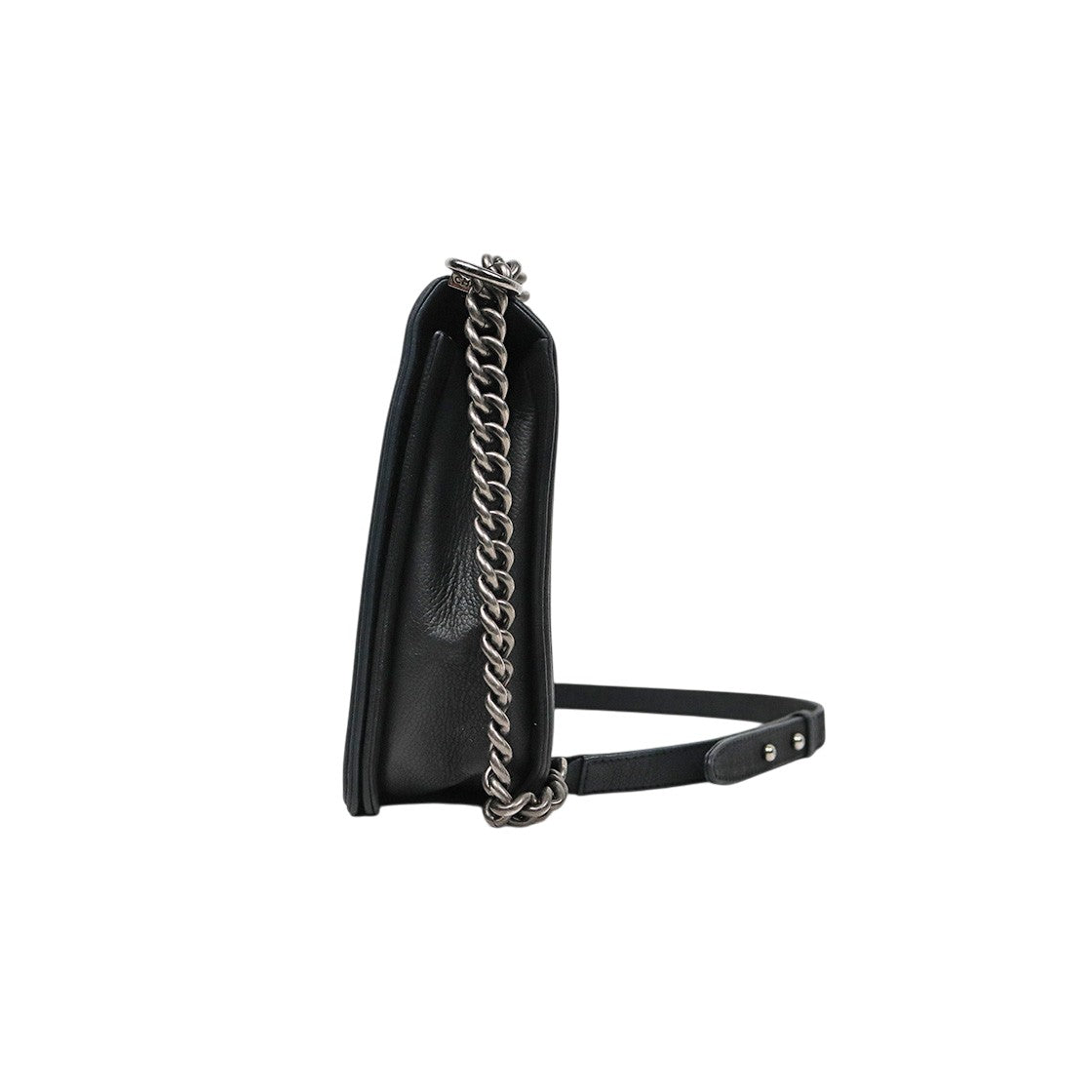 Chanel Black Large Caviar Boy Bag