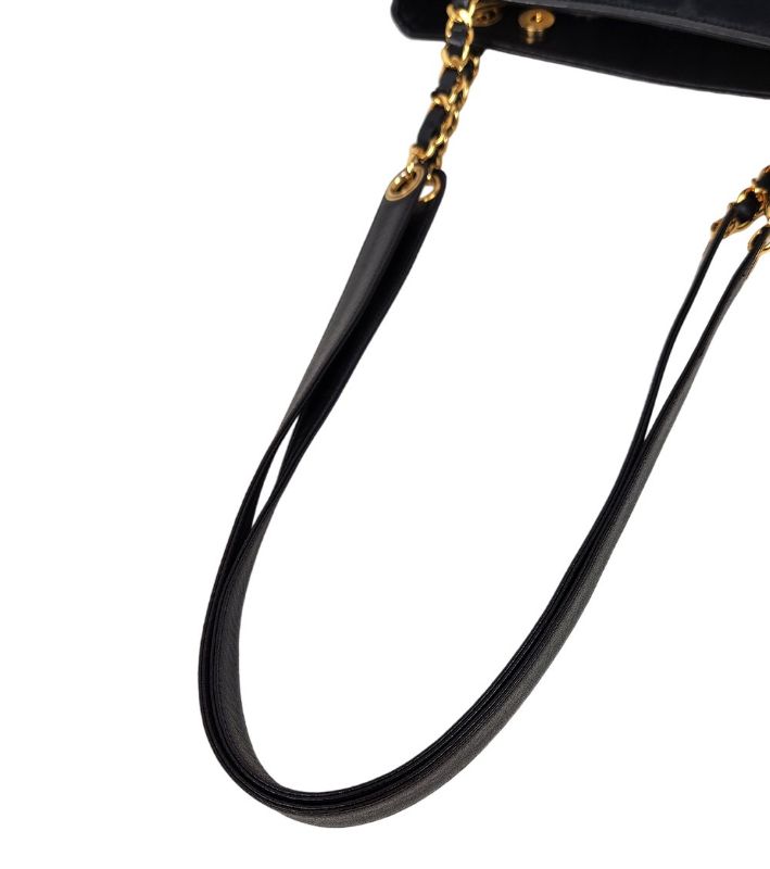 Chanel Black Big CC Chain Shoulder Bag