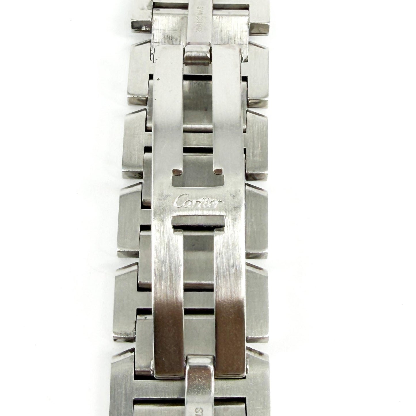 Cartier Tank Française Chronoflex LM Steel