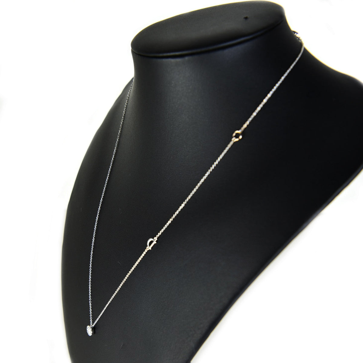 Margherita White Gold Diamond Necklace 6mm