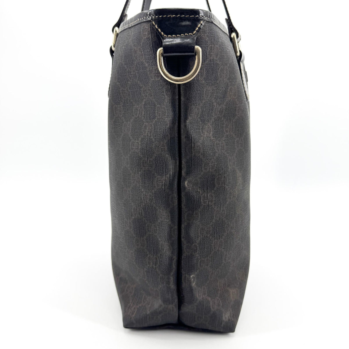 Gucci GG Crystal Tote Bag Dark Brown
