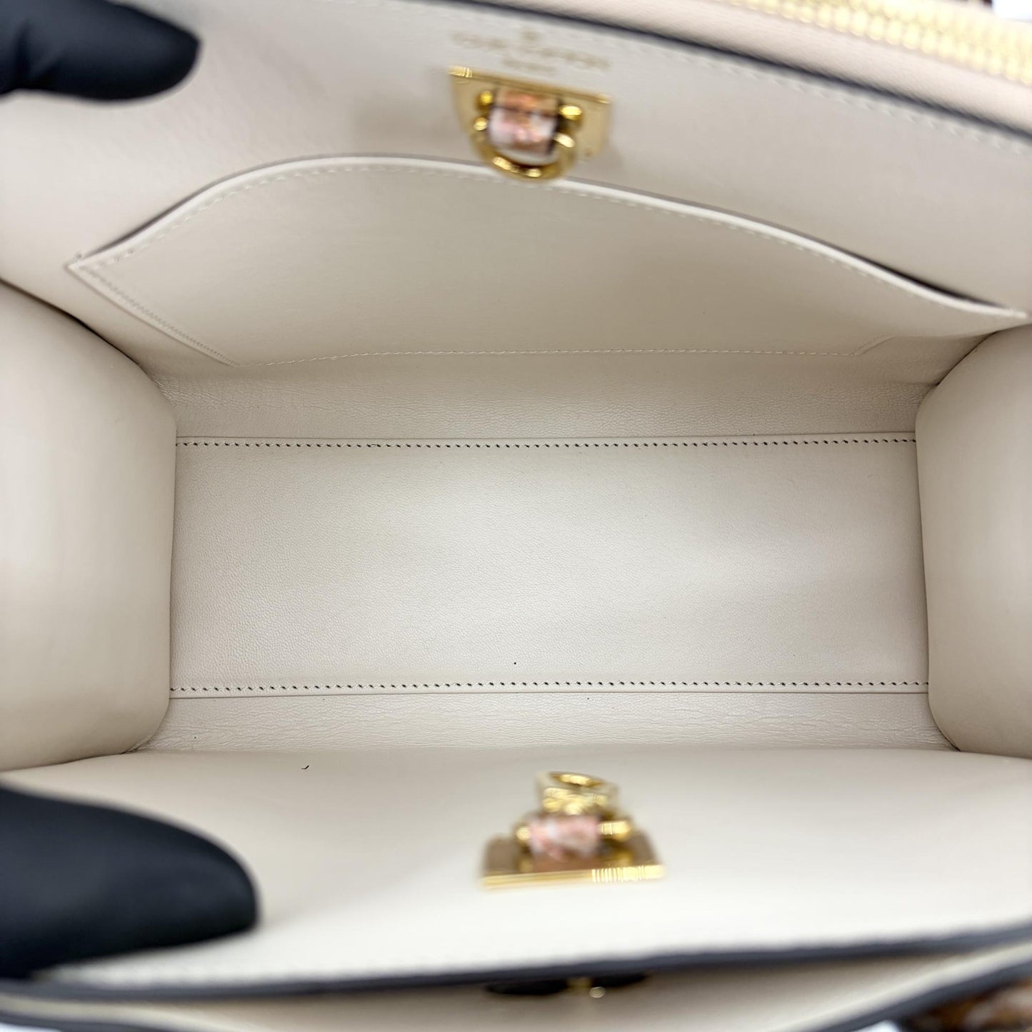Louis Vuitton City Steamer PM Crocodile Gold Silver Gradient