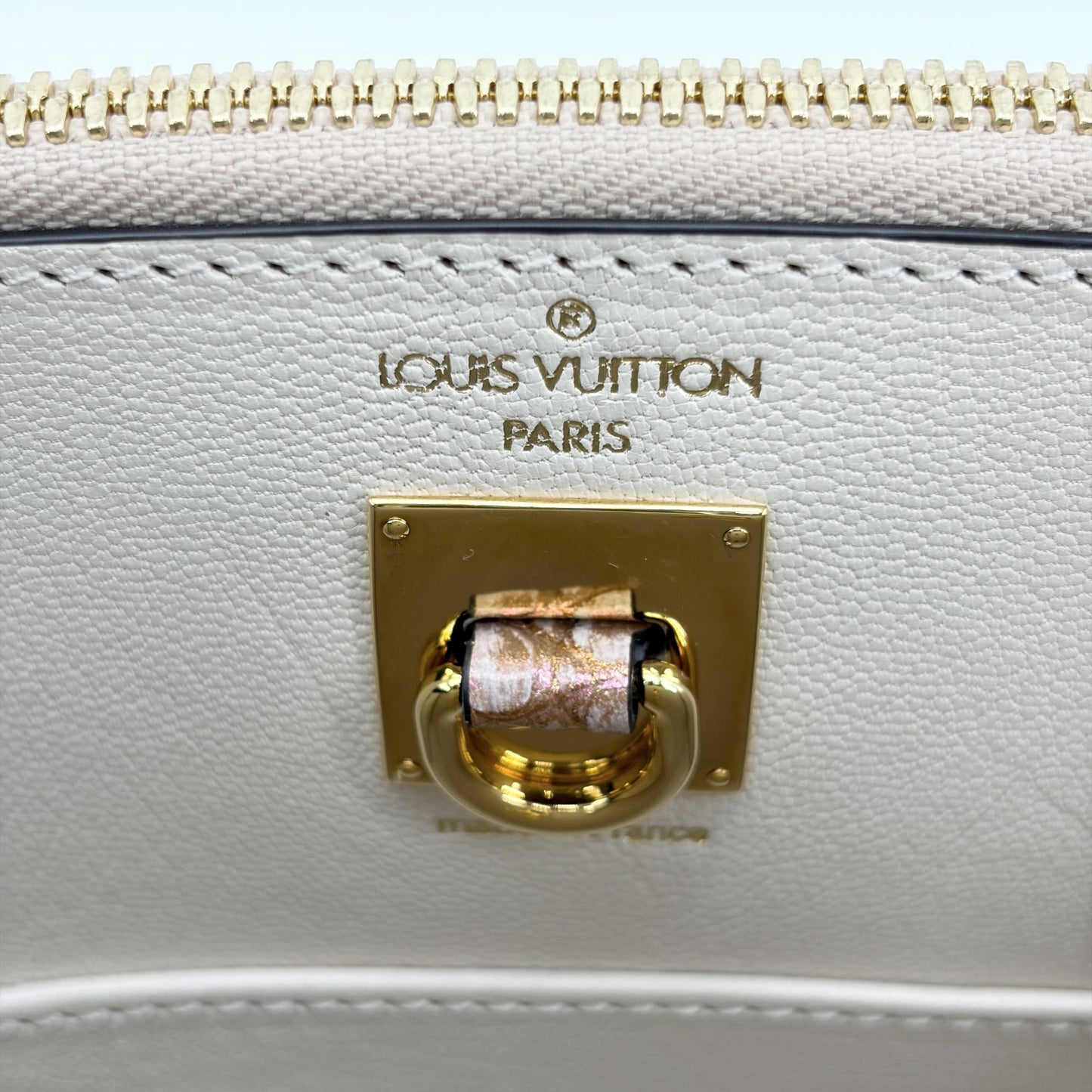 Louis Vuitton City Steamer PM Crocodile Gold Silver Gradient